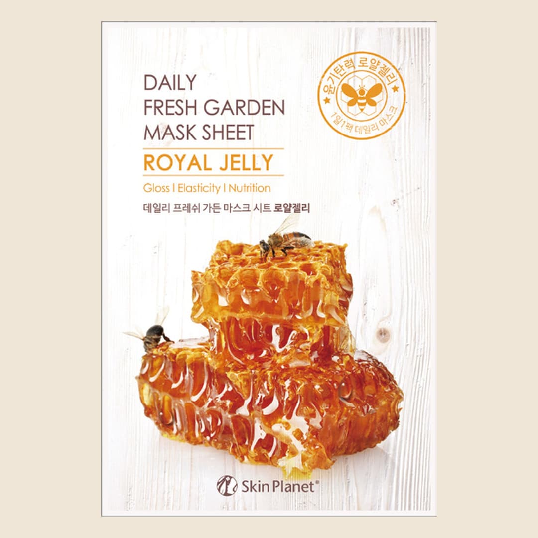 Skin Planet Daily Fresh Garden Mask Sheet Royal Jelly